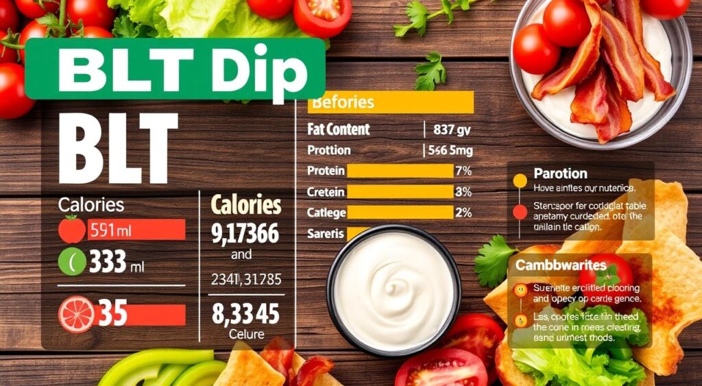 BLT Dip Nutrition Facts