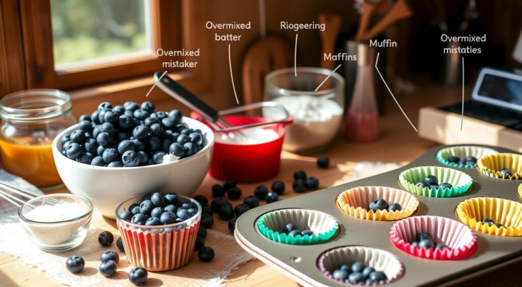 Blueberry Muffin Baking Tips