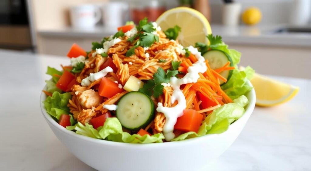 Buffalo Chicken Salad Toppings