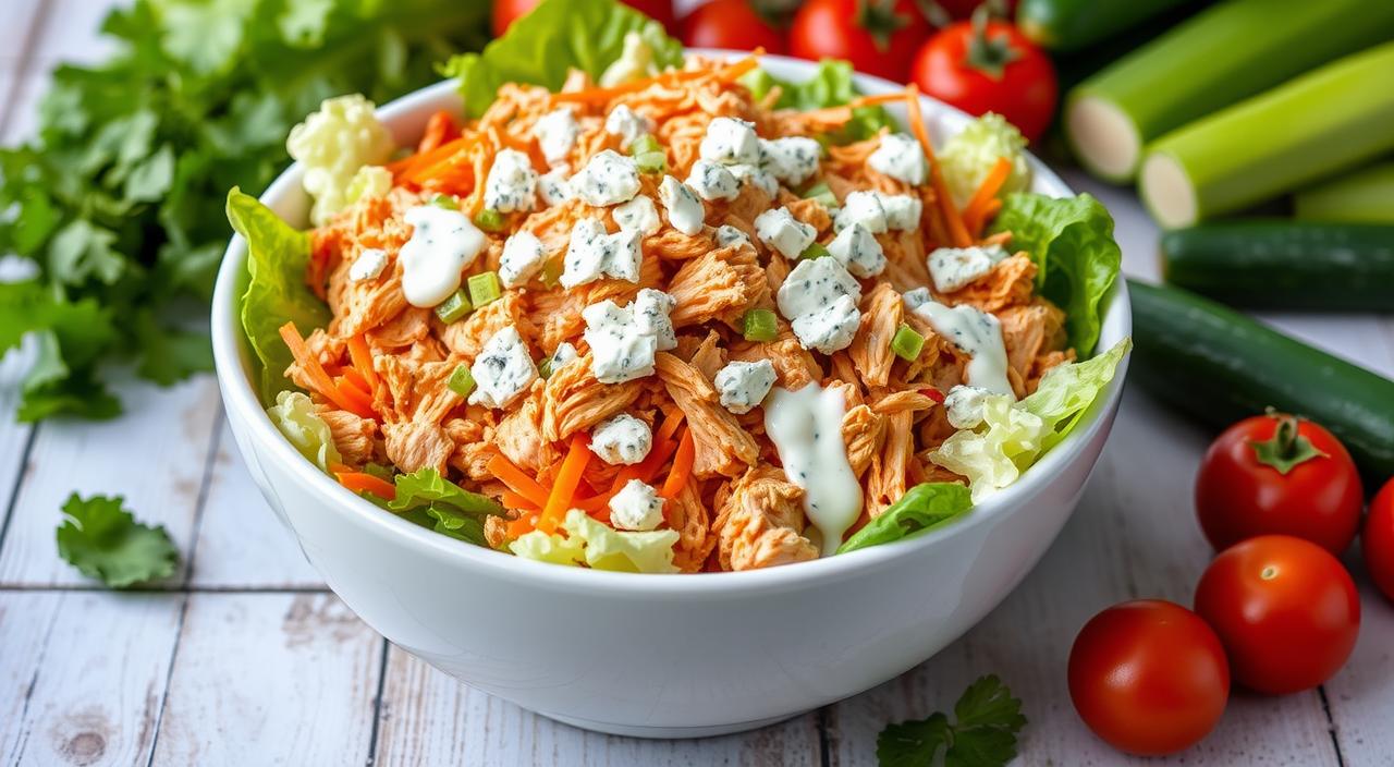 Buffalo chicken salad recipe