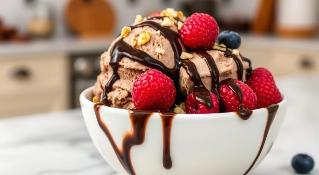 Chocolate Cottage Cheese Ice Cream