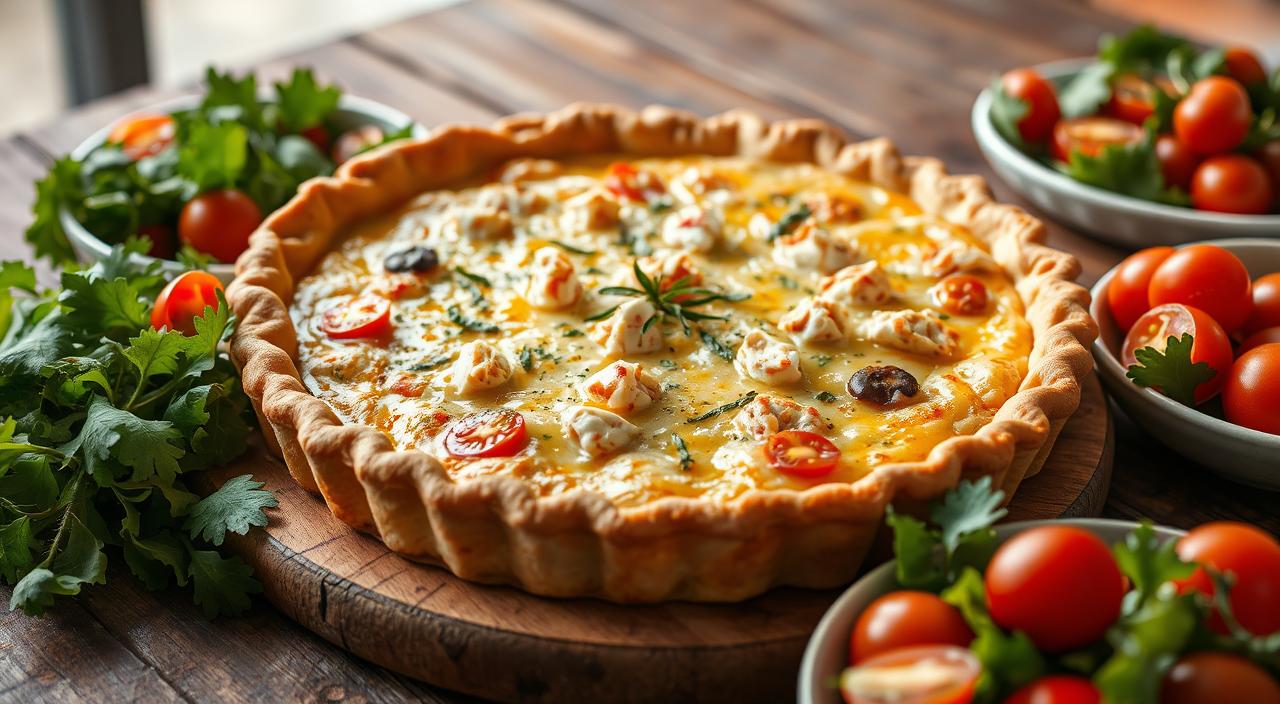 Crab quiche recipe