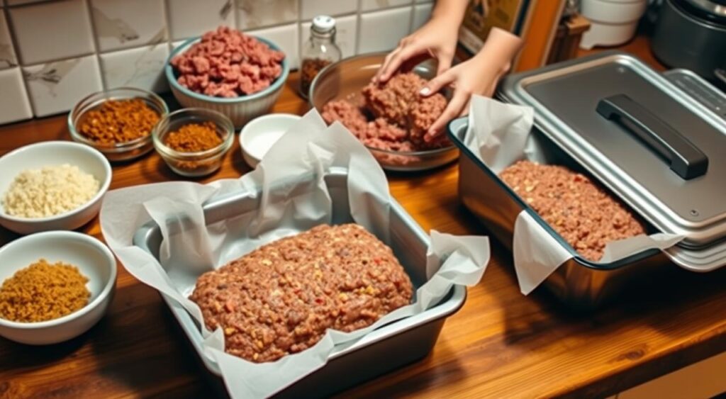 Easy Meatloaf Preparation and Storage