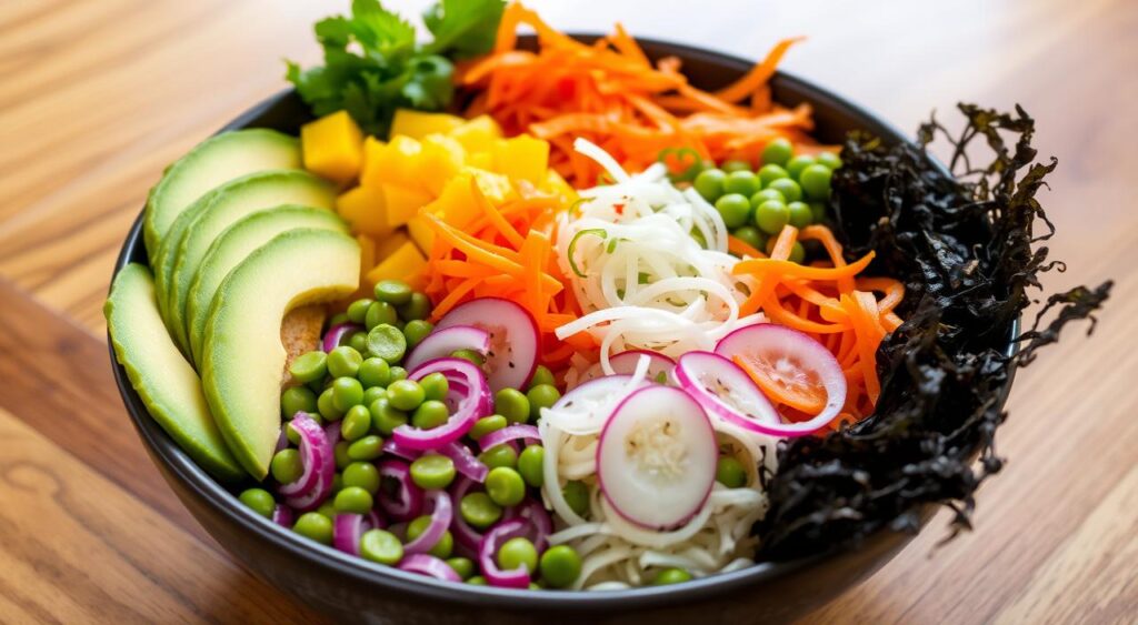 Fresh Poke Bowl Toppings