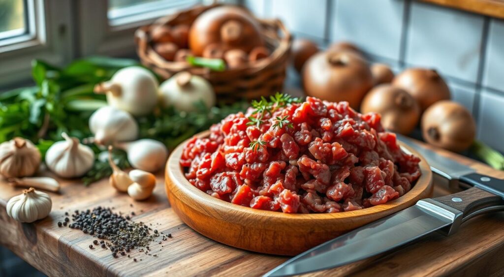 Ground Venison Preparation