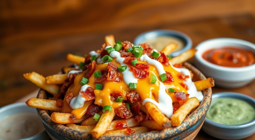 Loaded fries recipe