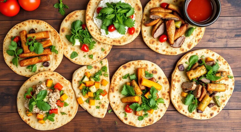 Low-Carb High-Protein Flatbread Variations