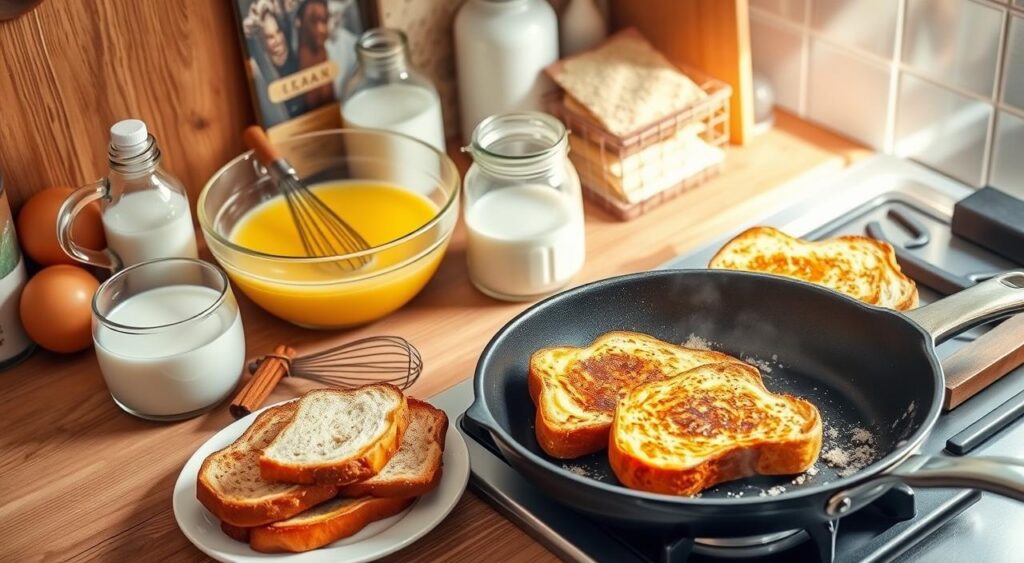 McCormick French Toast Cooking Process