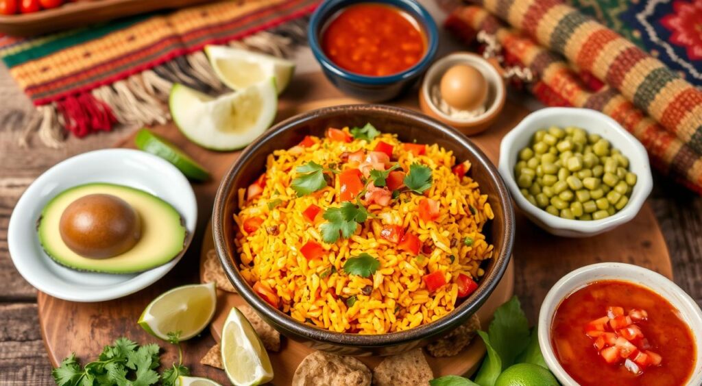 Mexican Cheesy Rice Serving Ideas