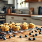 Mini blueberry muffin recipe