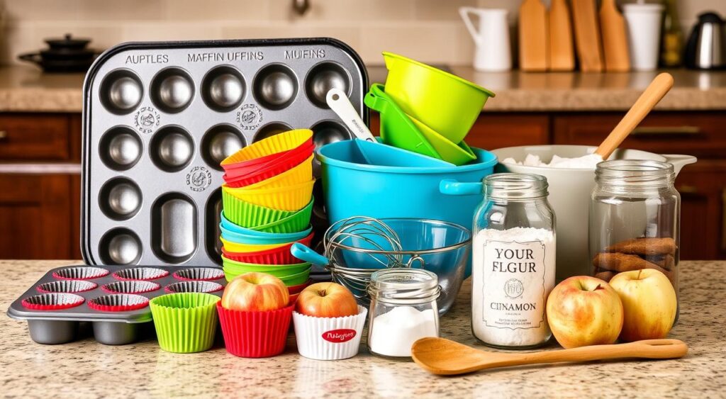 Muffin baking equipment