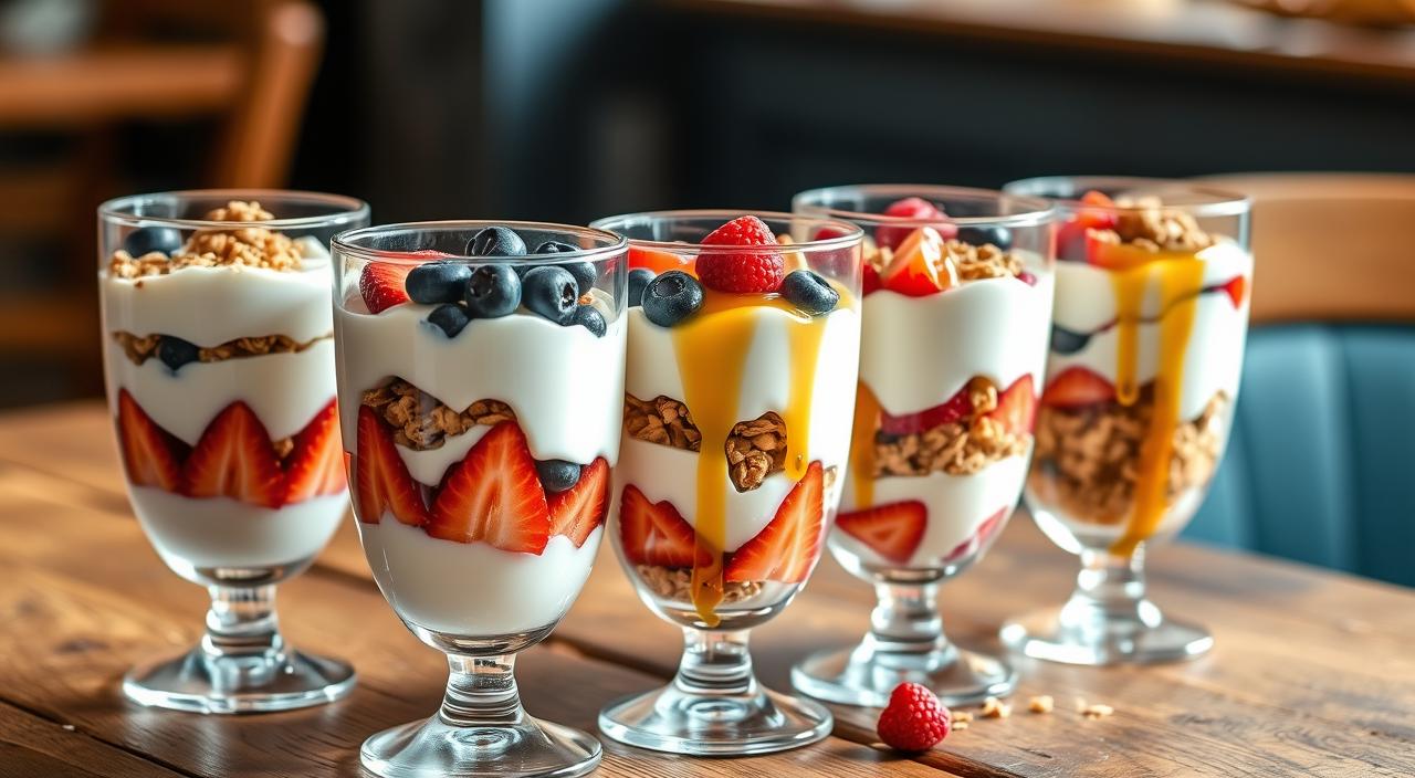 Parfait dessert recipes