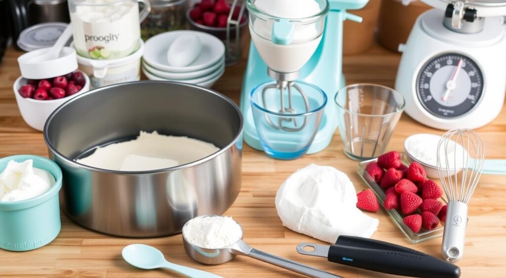 Protein Cheesecake Baking Tools