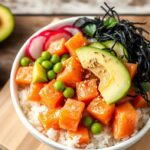 Salmon poke bowl recipe