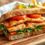 Salmon sandwich recipe