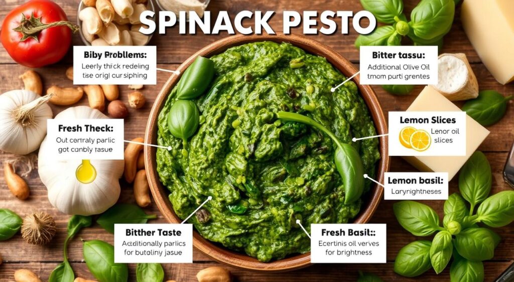 Spinach Pesto Troubleshooting Guide