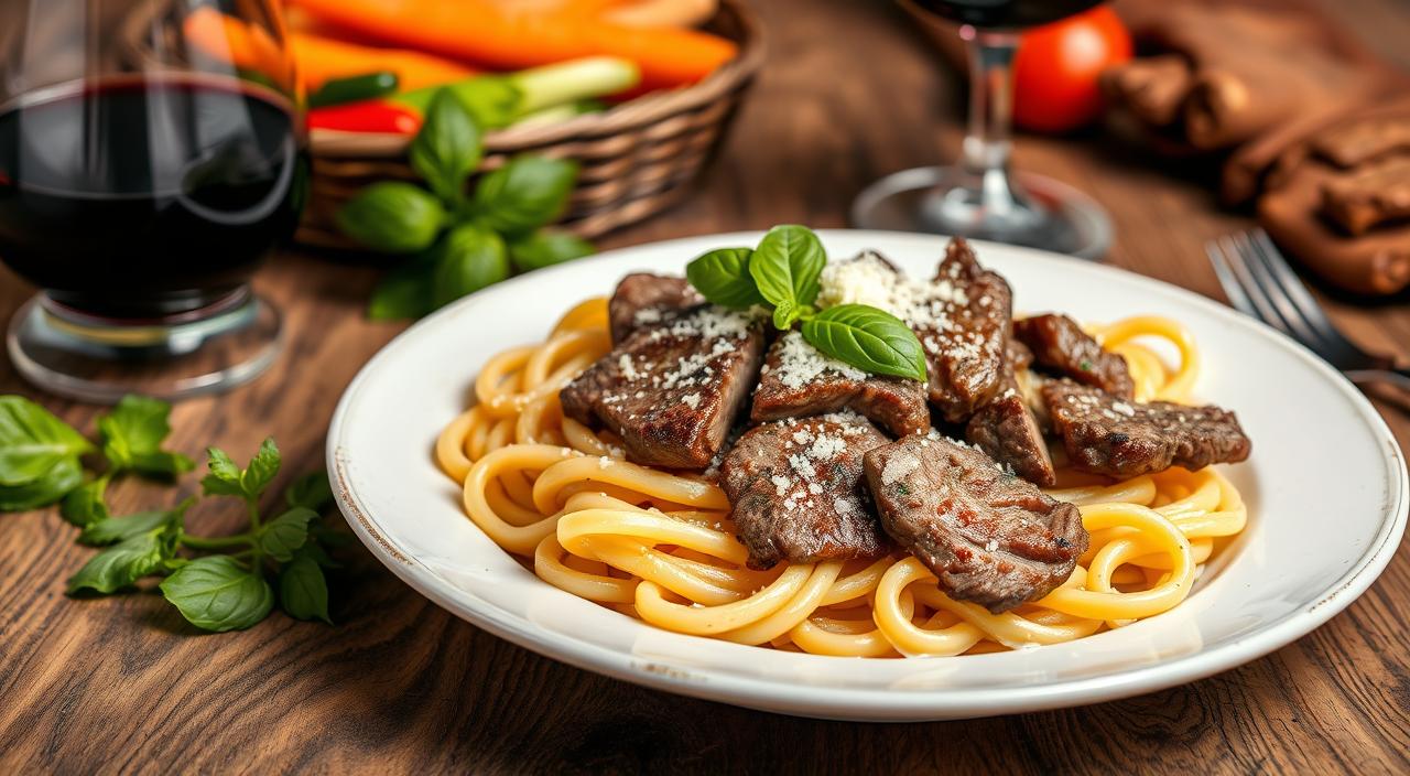 Steak pasta recipes