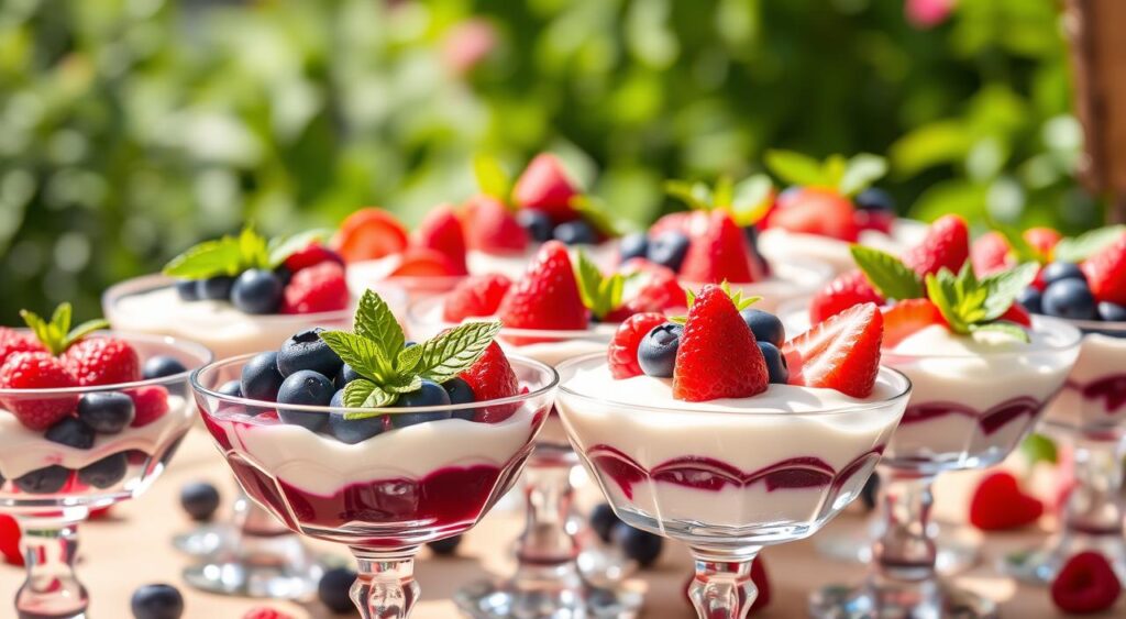 Summer Berry Blueberry Dessert Variations