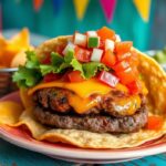 Taco burger recipe