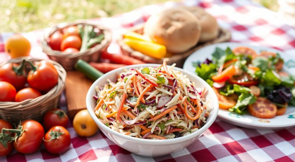 Vegan Coleslaw Serving Suggestions