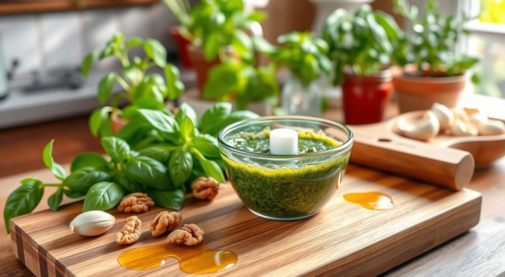 Walnut pesto recipe