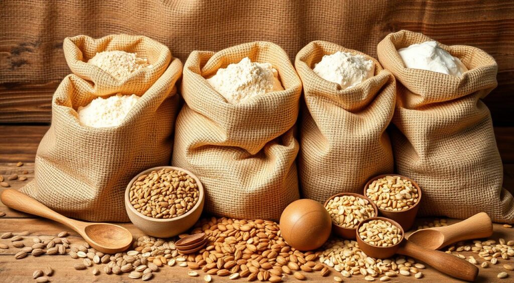 Whole Grain Flour Varieties