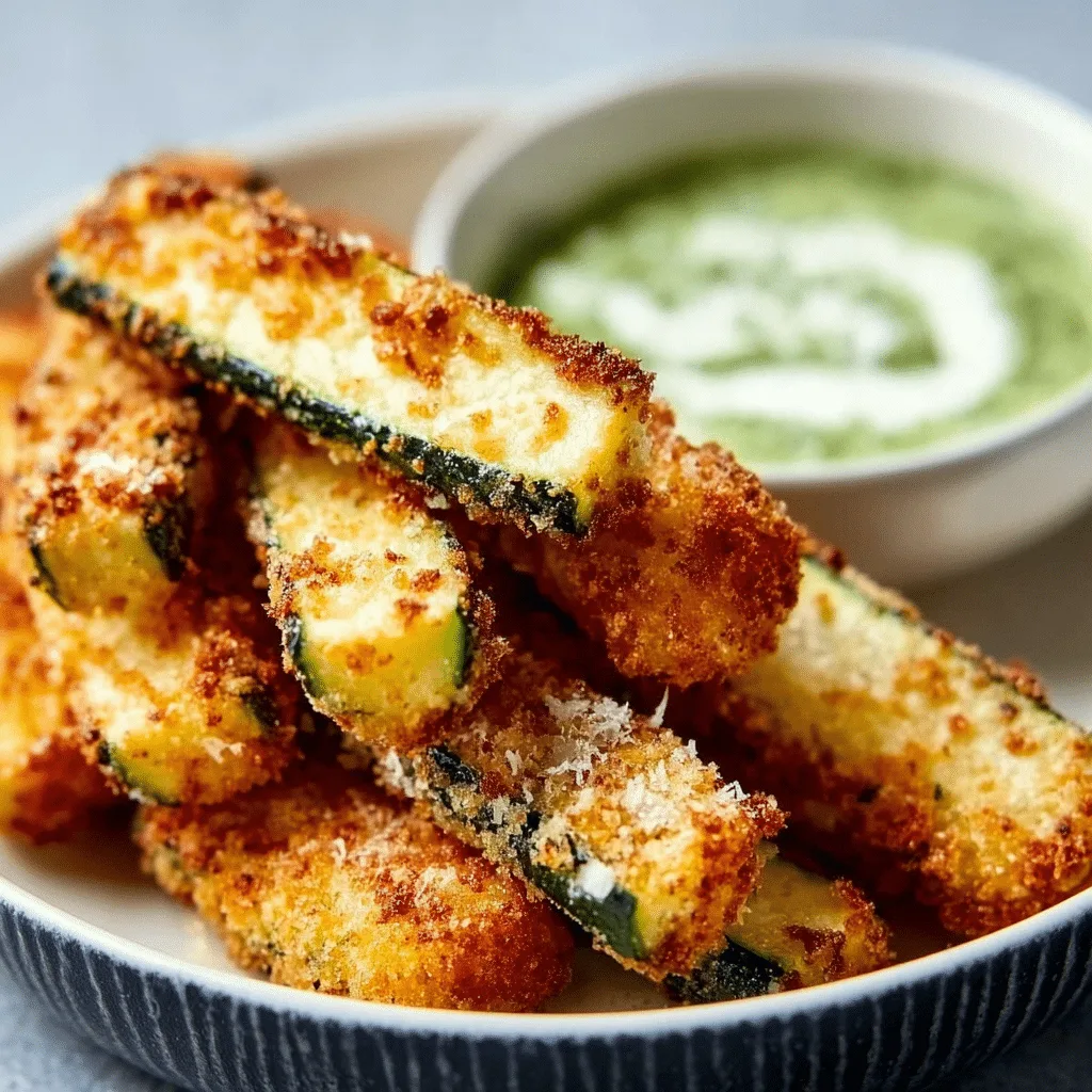 Low Calorie Air Fryer Zucchini Fries