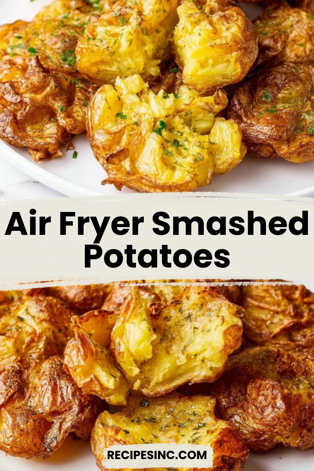 Air Fryer Smashed Potatoes

