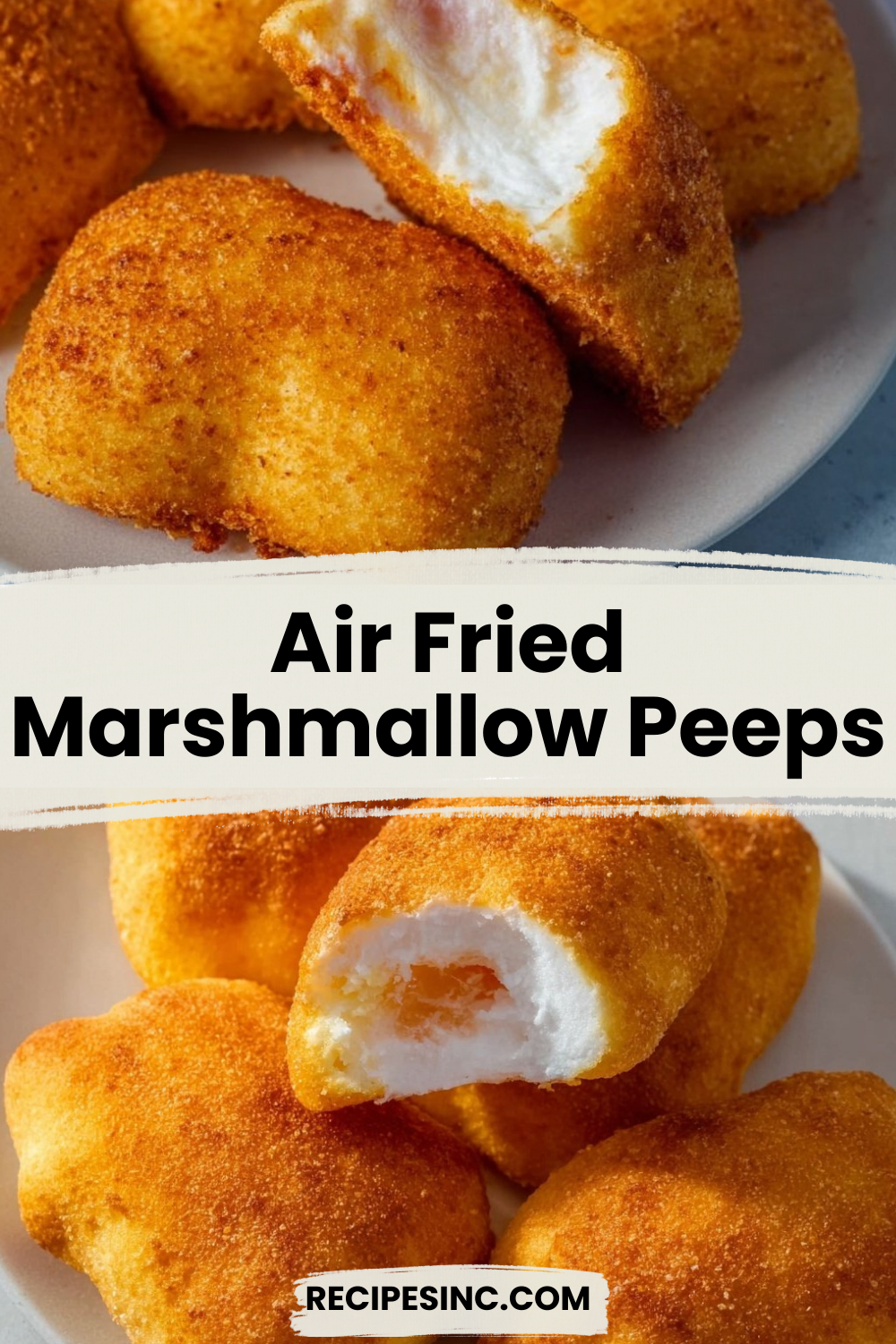 Air Fried Marshmallow Peeps
