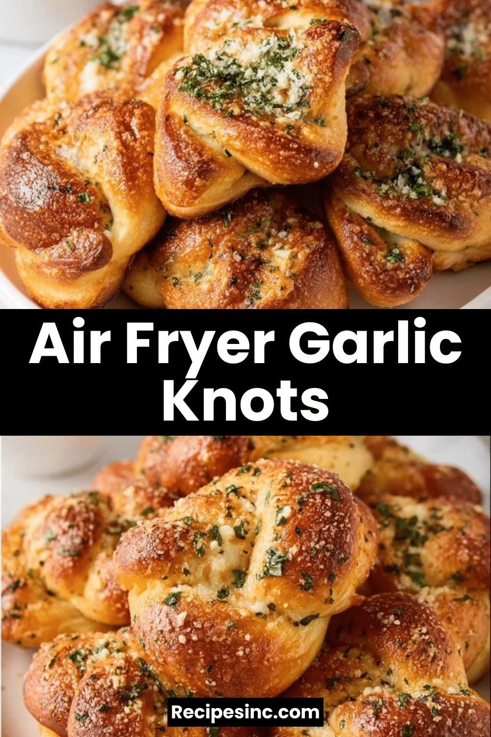 Air Fryer Garlic Knots

