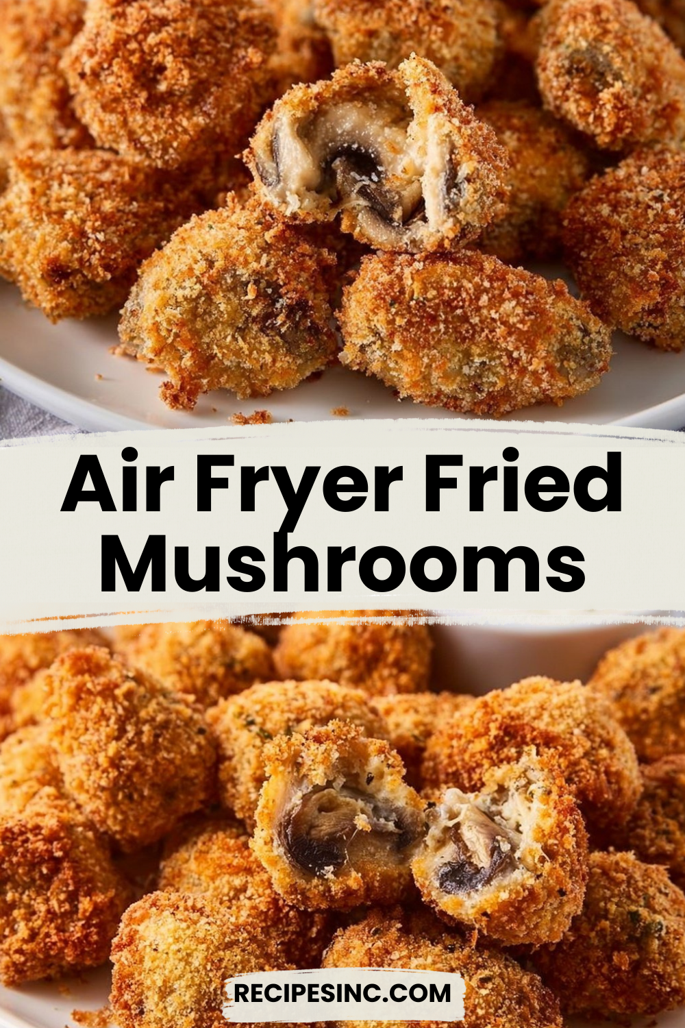 Air Fryer Fried Mushrooms

