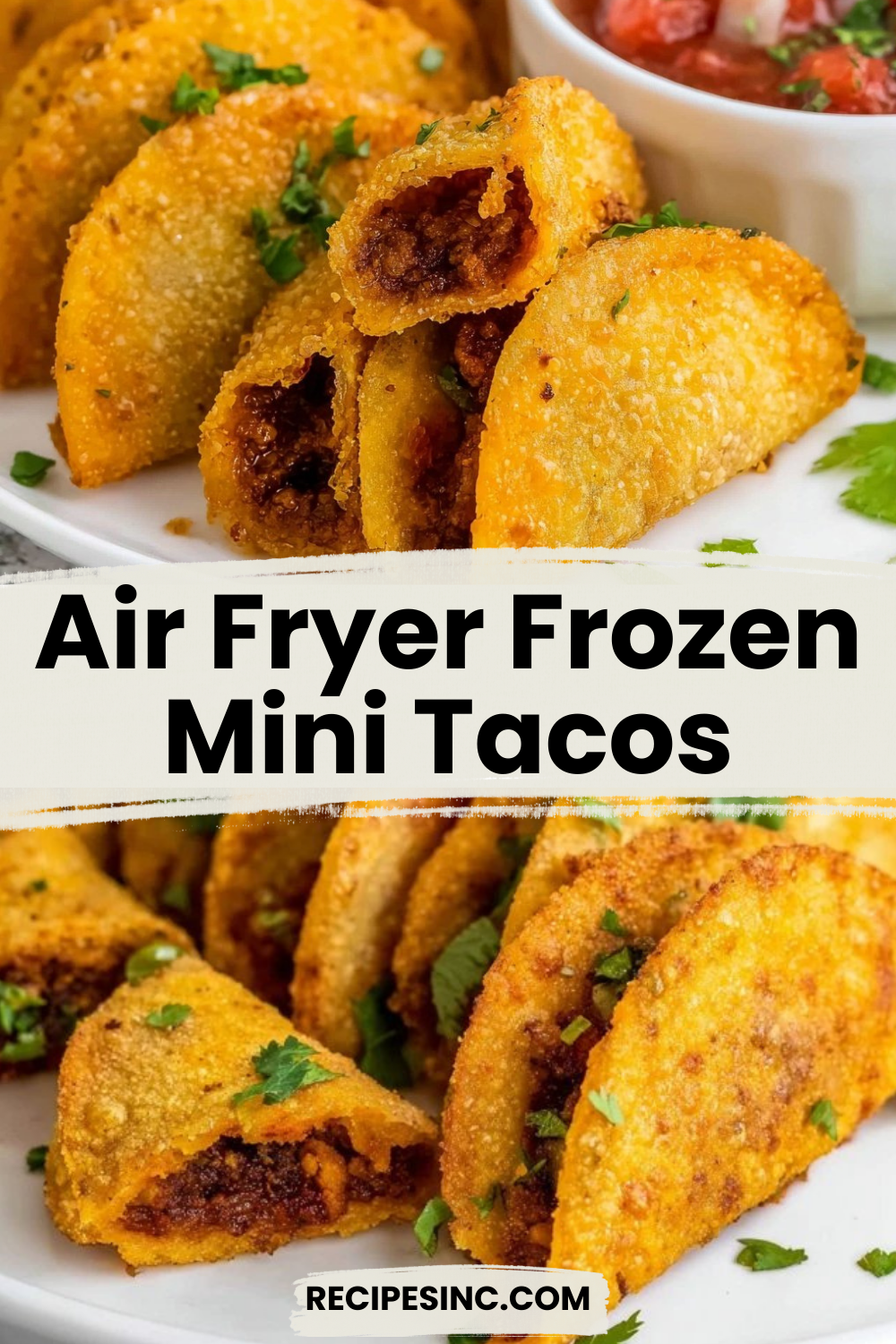 Air Fryer Frozen Mini Tacos