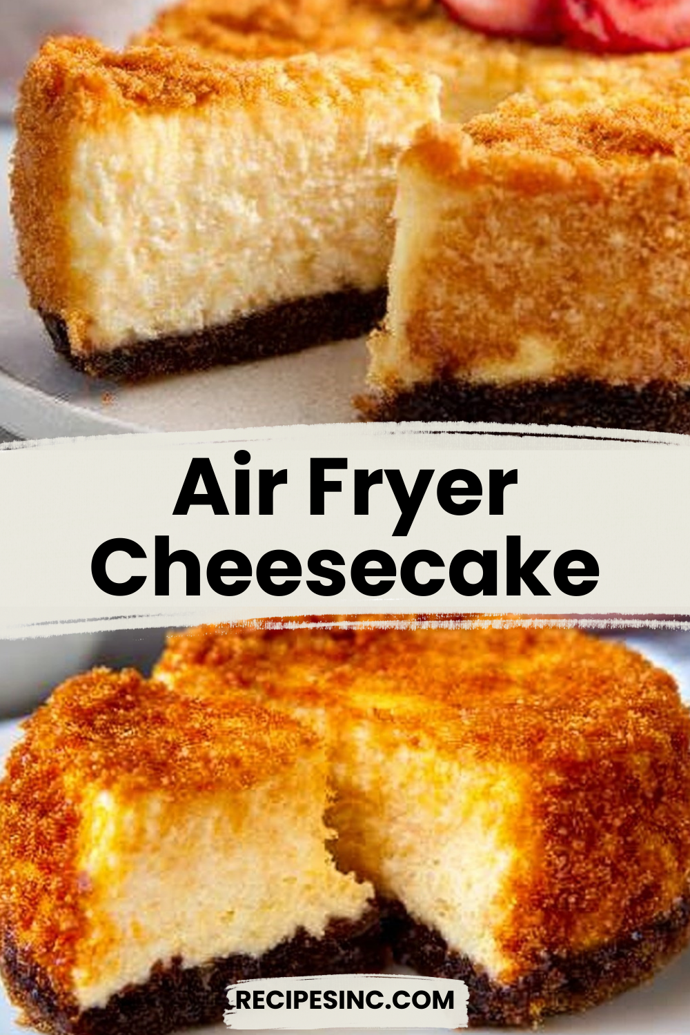 Air Fryer Cheesecake