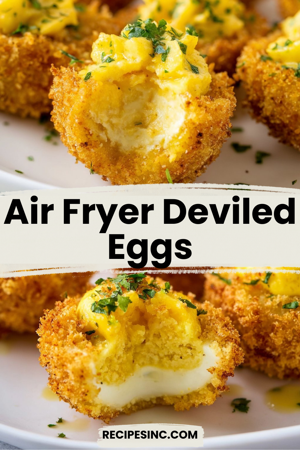 Air Fryer Deviled Eggs

