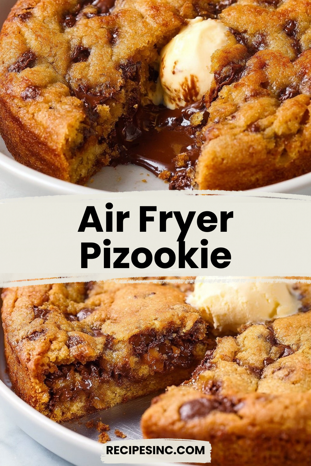 Air Fryer Pizookie

