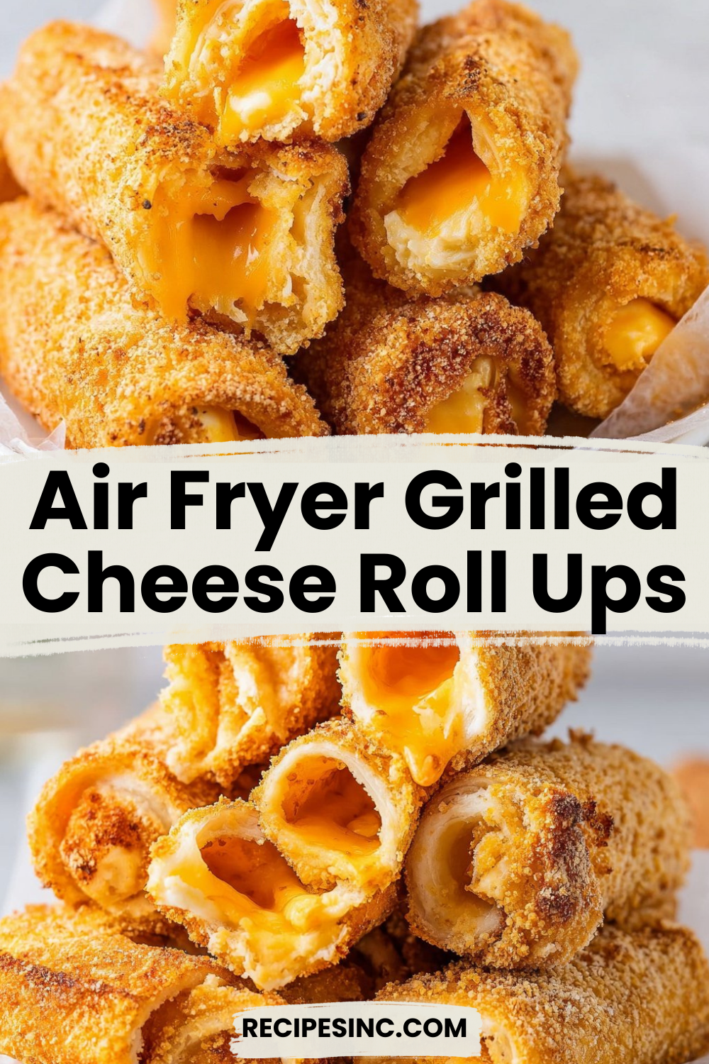 Air Fryer Grilled Cheese Roll Ups

