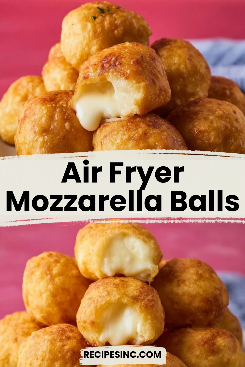 Air Fryer Mozzarella Balls