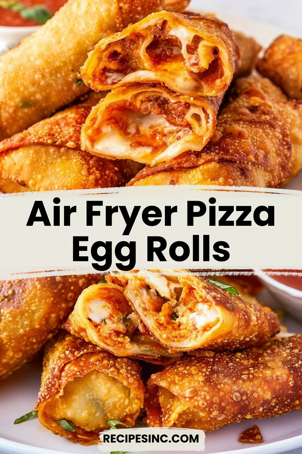 Air Fryer Pizza Egg Rolls

