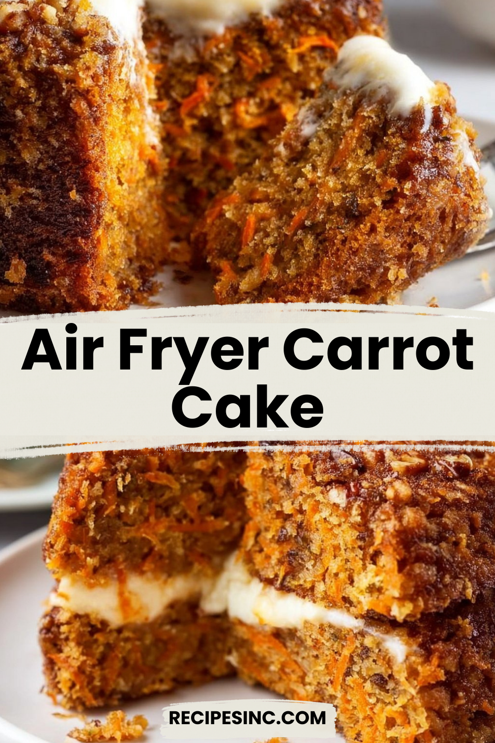 Air Fryer Carrot Cake