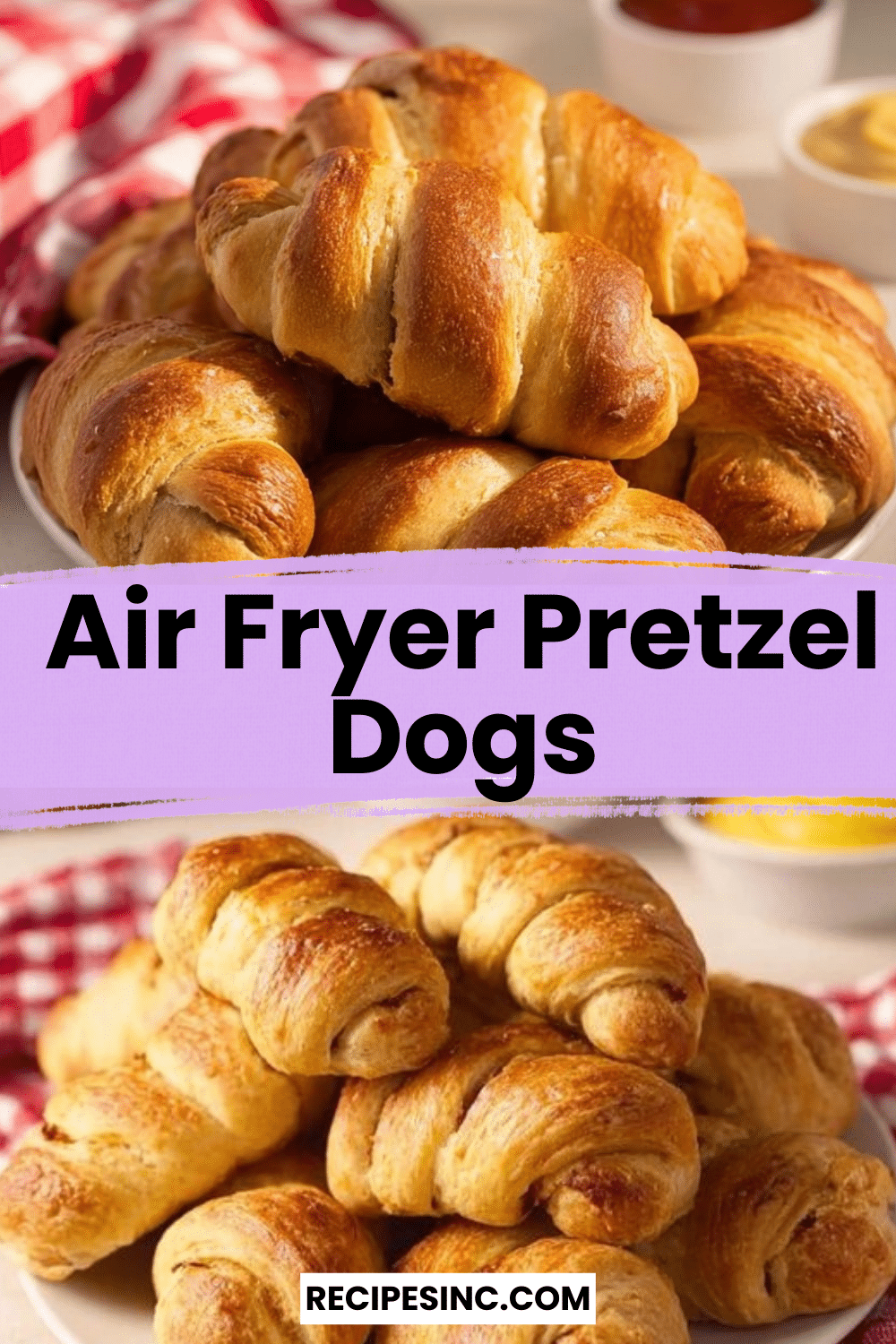 Air Fryer Pretzel Dogs Recipe

