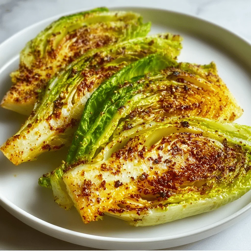 Crispy Air Fryer Cabbage Wedges