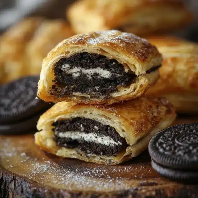 Delicious Air Fryer Oreos ready to be enjoyed as a crispy dessert