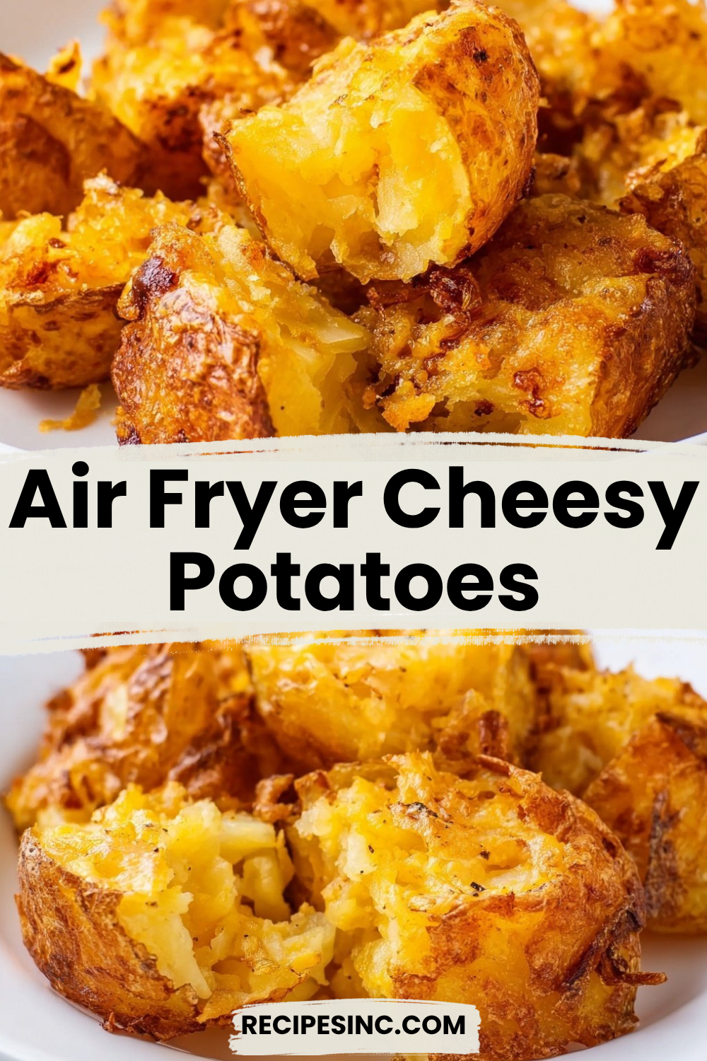 Air Fryer Cheesy Potatoes

