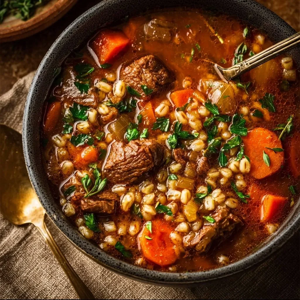 Hearty Beef Barley Soup: A Cozy Family Classic