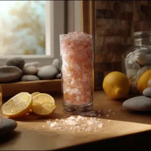 Bariatric salt drink for hydration and recovery after weight loss surgery.