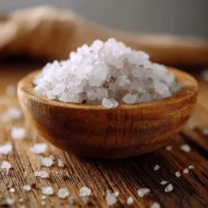 Celtic salt used in a wellness water trick for health benefits