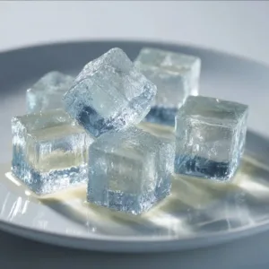 Clear gelatin for desserts and culinary uses