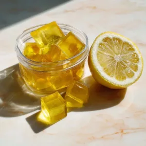 Delicious Mounjaro gelatin dessert ready to be served