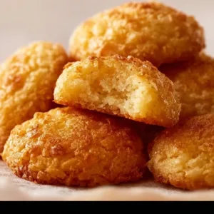 Delicious pineapple cookies with tropical flavor and golden crust