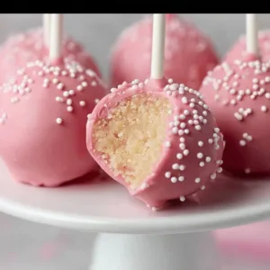 Starbucks Cake Pop displayed with colorful icing